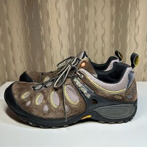 Merrell Chameleon EVO Gore Tex Men’s 10.5 Brown Gray Trail Sneakers J87465 XCR